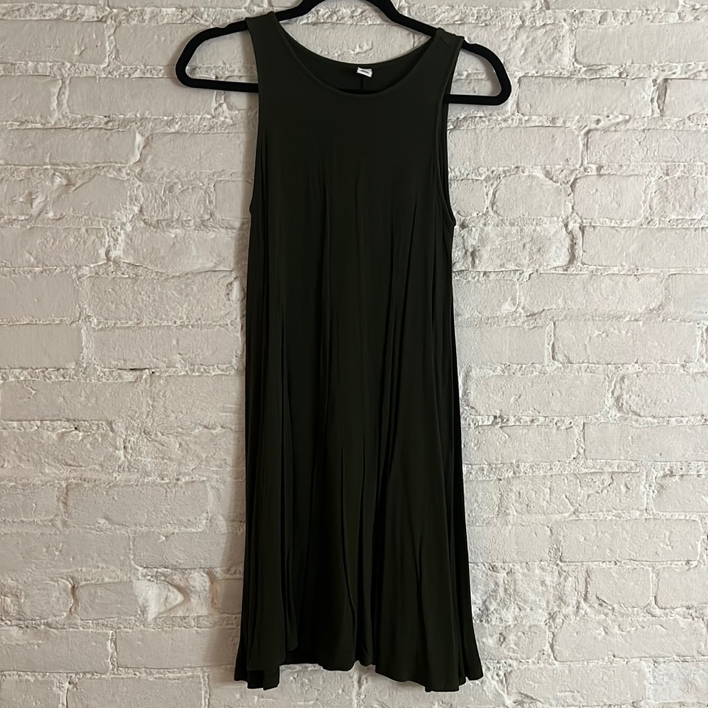 Olive Green Old Navy Easy Dress